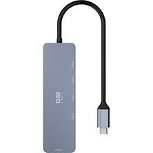 Dm CHB058 Type-C To 4K HDMI 3*usb 3.0 Pd Hub Dönüştürücü