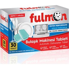 30'lu Bulaşık Makinesi Tableti Hepsi Bir Arada