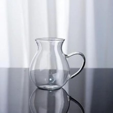 Keyfi Ala Borosilikat Cam Çay Bardağı Seti, 200ML, 6'lı, Termisil Kupa, Şık ve Dayanıklı (6)