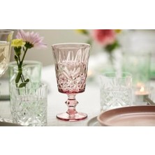 Glas Sorrento Şarap Kadehi 4 Adet 29 cl Pembe