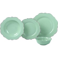 Art Laurance 24 Parça Yemek Takımı Mint