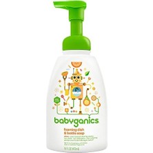 Babyganics - Köpüklü Bulaşık ve Şişe Sabunu Bulaşık Dazzler Narenciye - 16 Oz.
