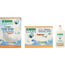 U Green Clean U Clean Bulaşık Mak.tablet Parlatıcı Tuz Seti