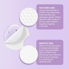 Foreo Gözenek Minimizing Toner Pedleri 60 Adet – Witch Hazel & Centella Asiatica Peeling Yüz Pedleri, Yağ, Akne Taç Cilt Için – Gözenek Minimizer ve Redness Rölyef