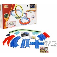 Maxx Wheels Sun-Rst-Mxx-Pist Set Parlayan Araç B/o 3.7V. USB 32 Parça