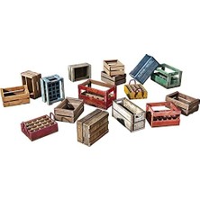Mini Art 35651 1:35 Ahşap Kutular (16) Içecekler/yiyecekler. - Sadık Reprodüksiyon, Model Yapma, Plastik Kit, Kendin Yap, El Sanatları, El Sanatları, Kolaj, Model Kitleri, Montaj, Boyasız