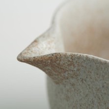 Toganoo Chawan - Seramik Matcha Çayı Kasesi (Gri) - Geniş Ağızlı Çırpma Kasesi - El Yapımı Dokulu - Geleneksel ve Modern Tasarım