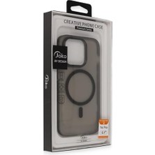 & Aksesuar 14 Pro Için ile Uyumlu Arka Kısmı Mat Açılır Metal Kamera Çerçeveli Stantlı Anti Frost Kılıf (Mavi)