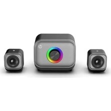 Hp DHS-2113-S 13W Multimedia Kablolu & Bluetooth Rgb 2+1 Hoparlör Subwoofer