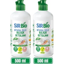 Sır Bio Elde Bulaşık Deterjanı 500 ml (2 Paketi)