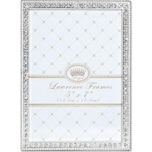 Frames 5x7 Gümüş Metal Kristal Resim Çerçevesi