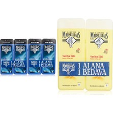 Le Petit Marseillais Duş Jeli Men Serisi Mineral ve Sedir Ağacı (4 x 400 Ml) ve Le Petit Marseillais Vanilya Sütü Duş Jeli (2 x 400ML)