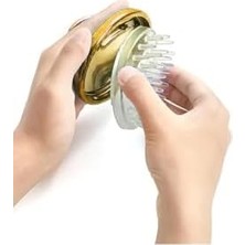 Sunup SN-26206 Yumuşak Silikon Gold Saç Fırçası 100ML Şampuan Hazneli