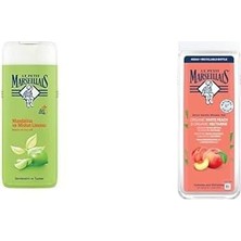 Le Petit Marseillais Mandalina ve Limon Duş Jeli (400 Ml) ve Le Petit Marseillais Duş Jeli Şeftali ve Nektarin (400 Ml)