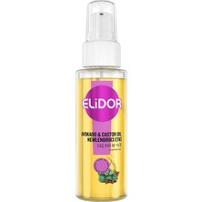 Elidor Saç Bakım Yağı ve Castor Oil Nemlendirici Etki 80 ml