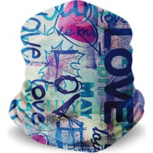 Musclecloth Çok Amaçlı Boyunluk Love