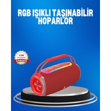 Eco Lounge Rgb LED Işıklı 20W Taşınabilir Hoparlör Bluetooth 5.3 + Type-C Şarj