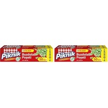Piknik Buzdolabı Poşeti Ort Eko, 50'li 2li Paket
