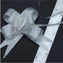 Bidoluhobi Paket Süsü Pratik Fiyonk 10'lu 35 cm Beyaz