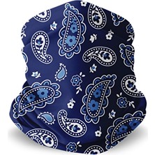 Musclecloth Çok Amaçlı Boyunluk Blue Pateh