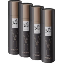 Prova Bambu Çubuklu Oda Kokusu ve Vanilya Ferahlığı 100 ml (4 Paketi)