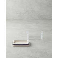 Colessa Plastik Saklama Kabı, 700 Ml, Krem