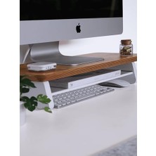 Küçük Monitör Standı (Meşe)