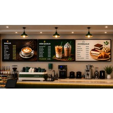 Farmatek Dijital Menüboard | Videowall 32” | 3x1