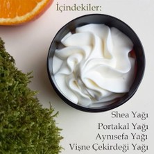El Yapımı 100ML Shea Yağı Butter Vişne Çekirdeği Portakal Aynısefa Yağı
