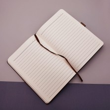 ForWhat Büro Ev Ofis Hediyesi Için 2parça Siyah Tokalı Tarihsiz Ajanda Defter Kalem Seti