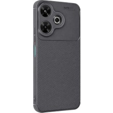 Eco Port Xiaomi Redmi 13 4g Kılıf Auto Focus Karbon Kapak - Gri
