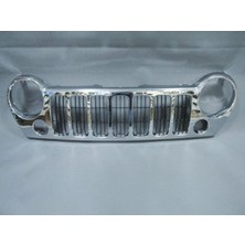 Bzt Jeep Cherokee- Liberty- 06/07; Ön Panjur Nikelajlı (Iç Petekleri Siyah) (Tyg) 55156805AC