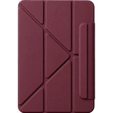 Eco Port Apple Ipad 2025 10.9 10.nesil (A16) Edz Manyetik Standlı Tablet Kılıfı - Mürdüm