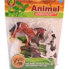 Bilfold Bma-14 Pvc Pakette Dörtlü Çiftlik Hayvanları -Kid