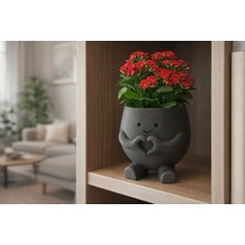 E Craft 3D Sevimli Dekoratif Saksı
