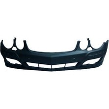 Bzt Mercedes E Class- W211- 07/09; Ön Tampon Gri (Sis/sensör Delikli/far Yıkamalı/çıta 2118801840