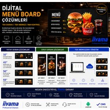 Farmatek Dijital Menüboard | Videowall 32” | 1x1