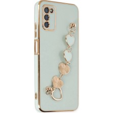 LTG Nova Galaxy A03S Kılıf - Su Yeşili