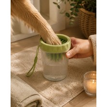 Nevamel® Silikon Fırçalı Köpek Pati Temizleme Kabı Orta ve Büyük Irklar Için