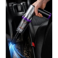Nevamel® 22.000 Pa Araç Süpürgesi Yüksek Emiş Güçlü Şarjlı 9000 Mah Kablosuz Oto Süpürge