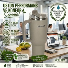 Unistore Sipstraw 900 ml Pipetli Çelik Termos – Soğuk & Sıcak Içecek Termosu, Spor Su Matarası, Kahve Termosu, Araç Bardaklık Uyumlu