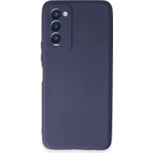 Sylar Tecno Camon 18 Kılıf First Silikon - Lacivert
