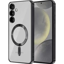 LTG Nova Galaxy S23 Kılıf Kross Magneticsafe Kapak - Siyah