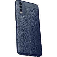 Hace Bazaar Vivo Y11S Kılıf Auto Focus Kapak - Lacivert