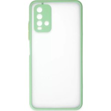 Sylar Redmi 9t Kılıf Montreal Silikon Kapak - Turkuaz