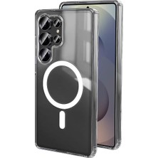 Sylar Samsung Galaxy S26 Ultra Magneticsafe Şeffaf Silikon - Şeffaf