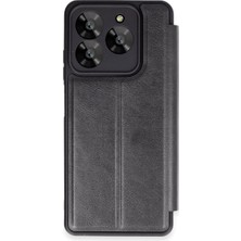 Hace Bazaar General Mobile Era 50 Kılıf Flip Cover - Siyah