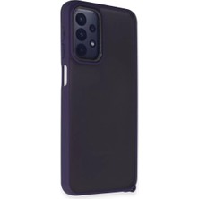 LTG Nova Galaxy A23 4g Kılıf Elegant Kapak - Derin Mor