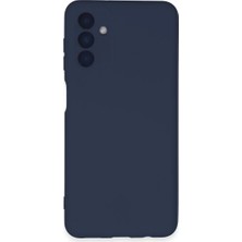Sylar Samsung Galaxy A24 4g Kılıf Nano Içi Kadife Silikon - Lacivert
