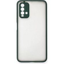 Sylar Redmi 9t Kılıf Montreal Silikon Kapak - Yeşil